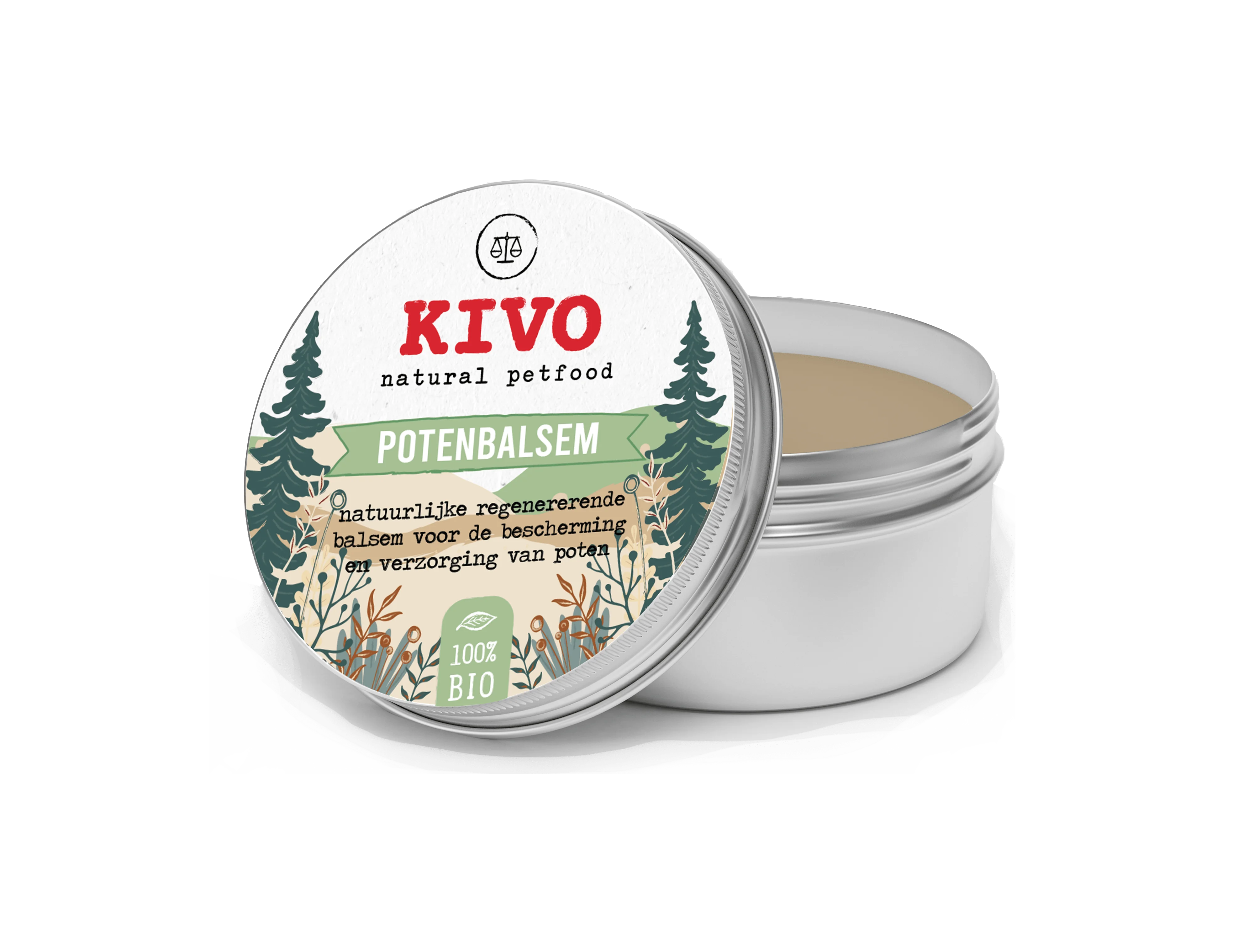 Biologische potenbalsem in blik  (50 ml )